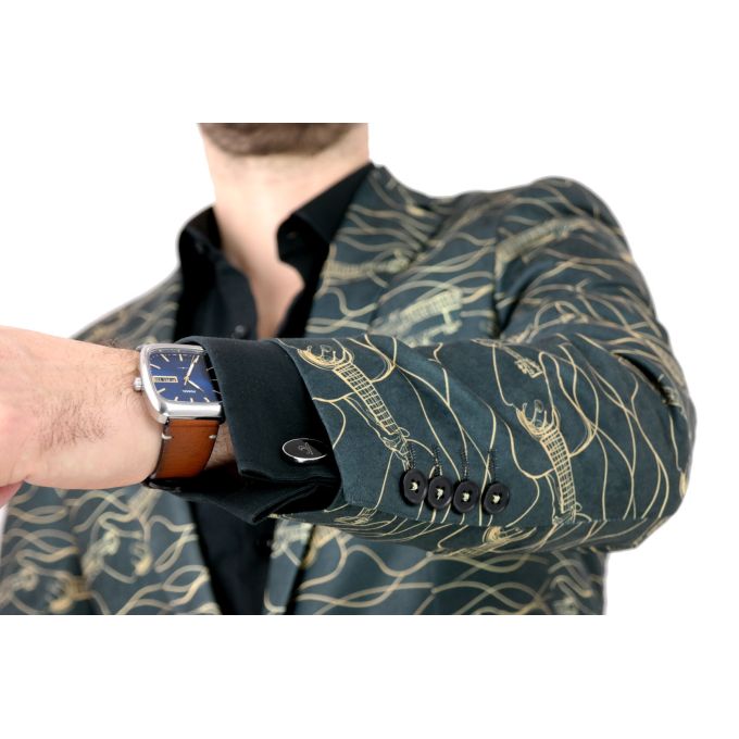 GIOVANNI PERA Marynarka męska D802 muzyczna, grafitowa, imprezowa, gitary, casual | Sklep GriShop.eu | Strona główna