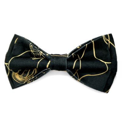 GIOVANNI PERA elegancka mucha muszka grafitowa, gitary D802 | Sklep GriShop.eu | Muszki