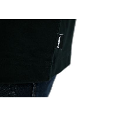 DIESEL T-shirt męski TDSL38 czarny z nadrukiem | Sklep GriShop.eu | Strona główna