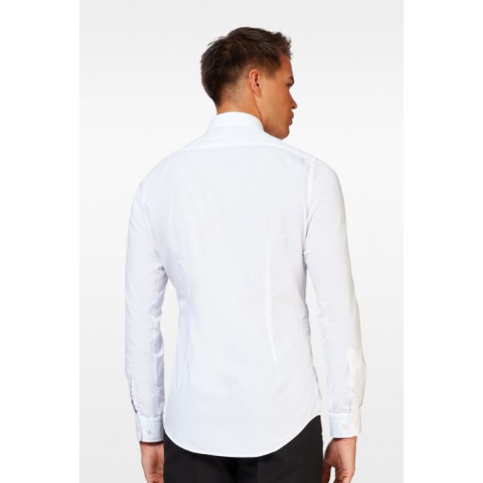 OPPOSUITS Koszula męska gładka biała | Sklep GriShop.eu | Koszule