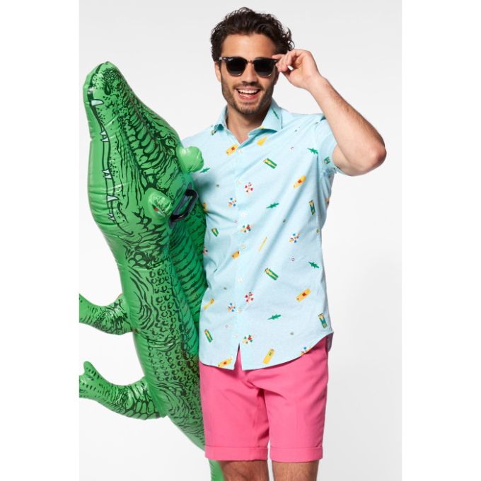 OPPOSUITS Koszula męska krótki rękaw, kolorowa plaża wakacje | Sklep GriShop.eu | Koszule
