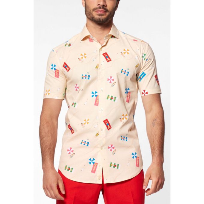 OPPOSUITS Koszula męska krótki rękaw, kolorowa plaża wakacje BEACH LIFE | Sklep GriShop.eu | Koszule