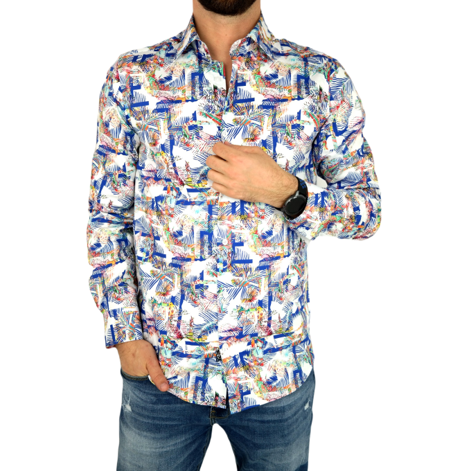 GUISEPPE LUIGI Koszula męska GL15 kolorowa | Sklep GriShop.eu | Koszule