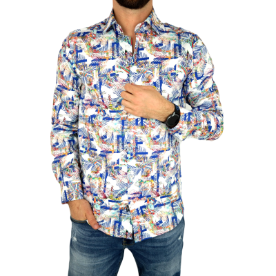 GUISEPPE LUIGI Koszula męska GL15 kolorowa | Sklep GriShop.eu | Koszule