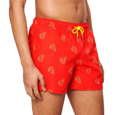 HAPPY SOCKS Spodenki, Szorty kąpielowe męskie pizza czerwone PZS116-4300 PIZZA SLICE | Sklep GriShop.eu | Strona główna
