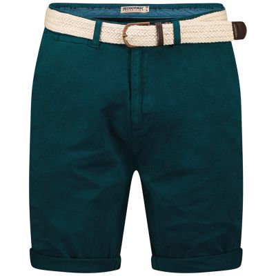 GEONORWAY Spodenki męskie zielone SGN5 chinosy | Sklep GriShop.eu | Spodnie