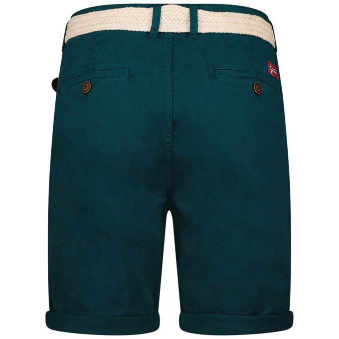 GEONORWAY Spodenki męskie zielone SGN5 chinosy | Sklep GriShop.eu | Spodnie