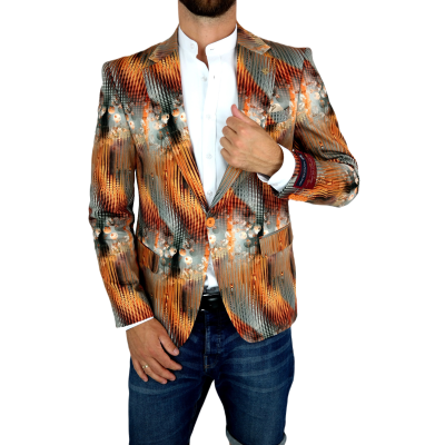 MARCO MILANO Marynarka męska C01 retro, kolorowa, efektowna, casual | Sklep GriShop.eu | Marynarki