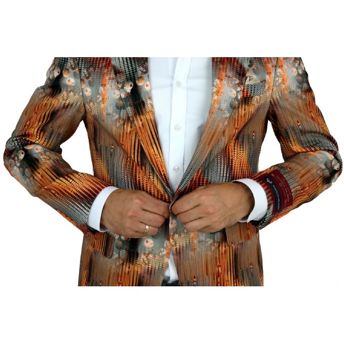 MARCO MILANO Marynarka męska C01 retro, kolorowa, efektowna, casual | Sklep GriShop.eu | Marynarki