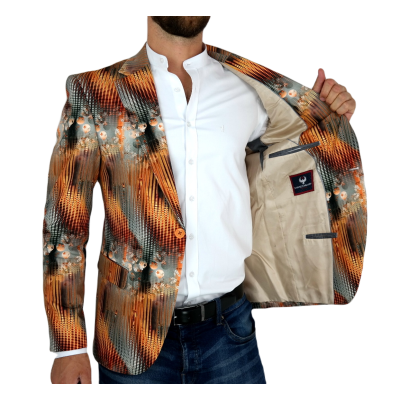 MARCO MILANO Marynarka męska C01 retro, kolorowa, efektowna, casual | Sklep GriShop.eu | Marynarki