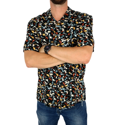 BEN SHERMAN Koszula męska, krótki rękaw KBS1 kolorowa | Sklep GriShop.eu | Koszule