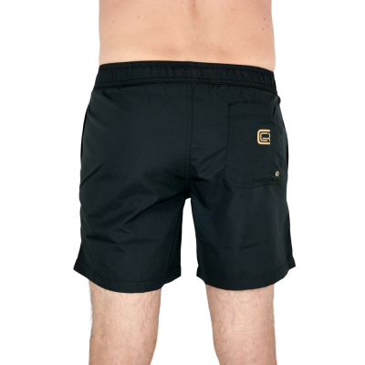 CAVALLI Spodenki, Szorty kąpielowe męskie, czarne | Sklep GriShop.eu | Spodnie