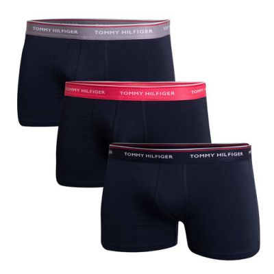 TOMMY HILFIGER Bokserki męskie 3szt BTH06 dopasowane, granatowe | Sklep GriShop.eu | Galanteria i dodatki
