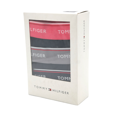 TOMMY HILFIGER Bokserki męskie 3szt BTH06 dopasowane, granatowe | Sklep GriShop.eu | Galanteria i dodatki