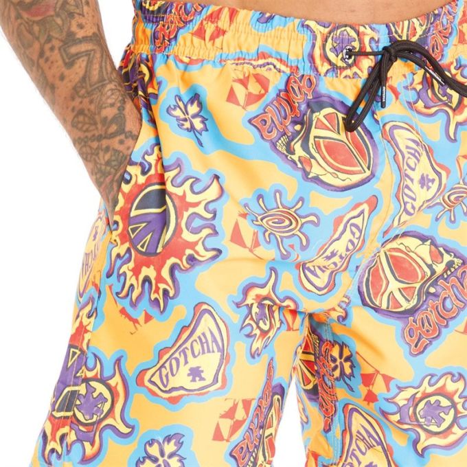 GOTCHA Spodenki, Szorty kąpielowe męskie, kolorowe | Sklep GriShop.eu | Spodnie