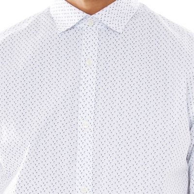 JACK&JONES Koszula męska biała KJJ03 w drobny wzór | Sklep GriShop.eu | Koszule