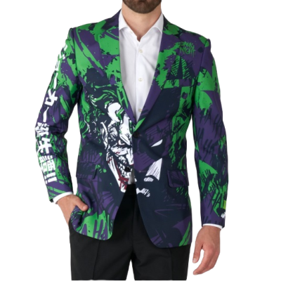 OPPOSUITS Marynarka męska kolorowa, BATMAN VS JOKER, casual | Sklep GriShop.eu | Marynarki