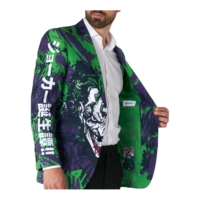 OPPOSUITS Marynarka męska kolorowa, BATMAN VS JOKER, casual | Sklep GriShop.eu | Marynarki