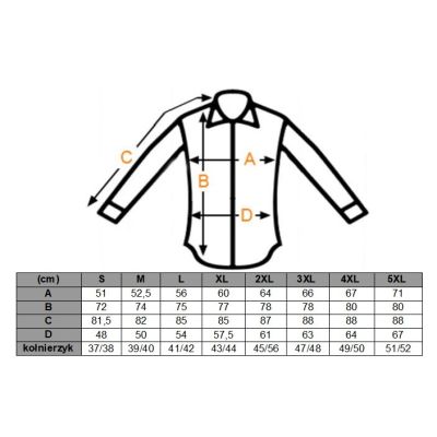 DANIEL BESSI Koszula męska FB030 morska, lycra, BODY FIT | Sklep GriShop.eu | Koszule