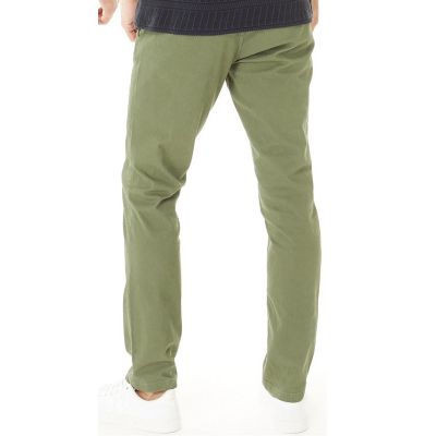 JACK & JONES Spodnie męskie chnosy khaki, zielone SJJ2 | Sklep GriShop.eu | Spodnie