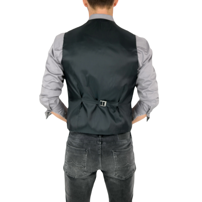 GIOVANNI PERA bezrękawnik, kamizelka męska D608 kolorowa, PIKSELE, imprezowa | Sklep GriShop.eu | Kamizelki