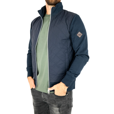 HUSKY Bluza męska granatowa BLH2 bez kaptura | Sklep GriShop.eu | Bluzy