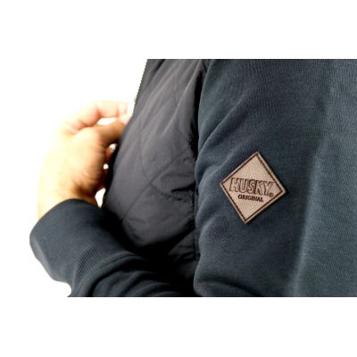 HUSKY Bluza męska granatowa BLH2 bez kaptura | Sklep GriShop.eu | Bluzy