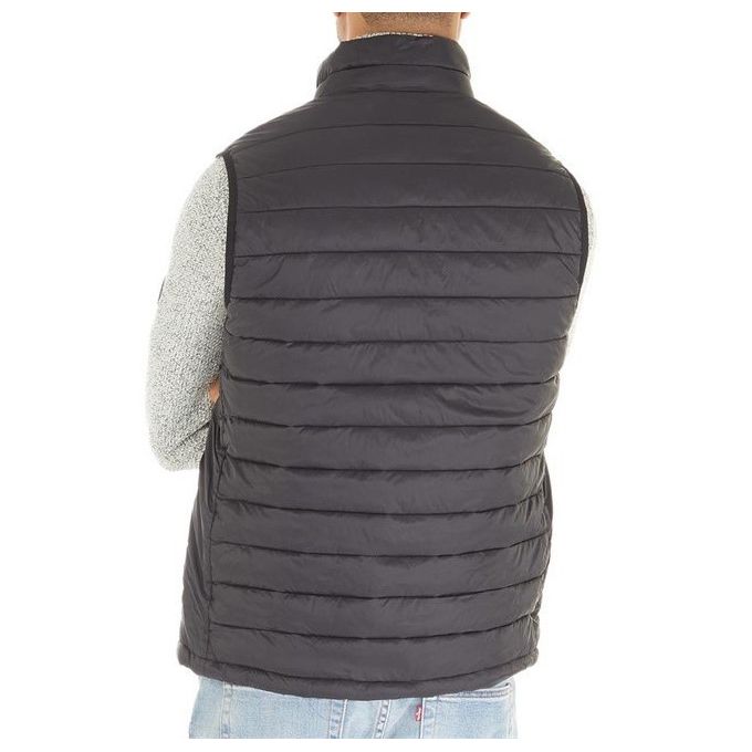 JACK & JONES Kamizelka, bezrękawnik męski KJJ1 czarny pikowany | Sklep GriShop.eu | Kurtki