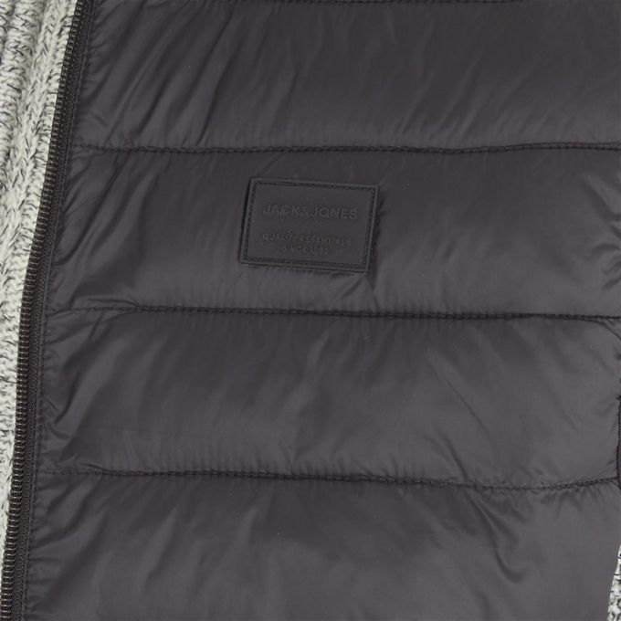 JACK & JONES Kamizelka, bezrękawnik męski KJJ1 czarny pikowany | Sklep GriShop.eu | Kurtki