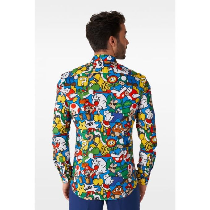 OPPOSUITS Koszula męska SUPER MARIO kolorowa O14 wesoła, gra | Sklep GriShop.eu | Koszule