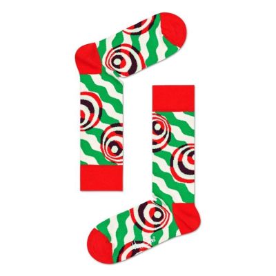 HAPPY SOCKS zestaw skarpetek GIFT SET 4pak kolorowe XSAN09-0100 na prezent, świąteczne | Sklep GriShop.eu | Galanteria i dodatki