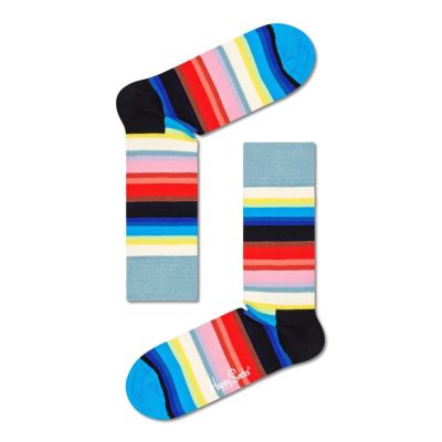 HAPPY SOCKS zestaw skarpetek GIFT SET 4pak kolorowe XNCG09-9300 na prezent, grochy, paski | Sklep GriShop.eu | Galanteria i doda