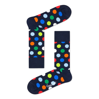 HAPPY SOCKS zestaw skarpetek GIFT SET 4pak kolorowe XNCG09-9300 na prezent, grochy, paski