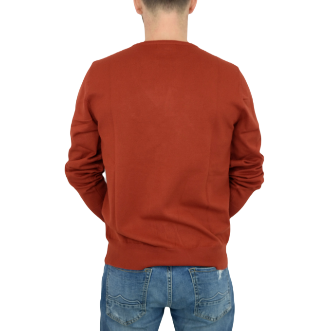 U.S. GRAND POLO Sweter męski G09 pomarańczowy, gładki | Sklep GriShop.eu | Swetry