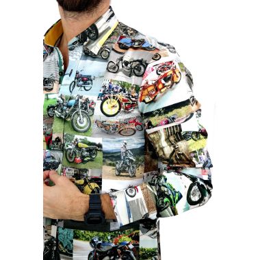 DANIEL BESSI Koszula męska fb029 kolorowa, MOTORY, motoryzacja | Sklep GriShop.eu | Koszule 2