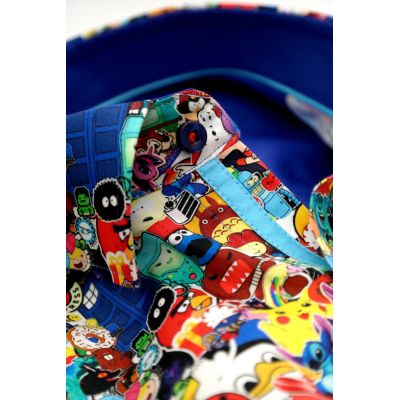 DANIEL BESSI Koszula męska fb043 postacie z gier, bajek, kolorowa, pokemon, mario, minecraft | Sklep GriShop.eu | Koszule