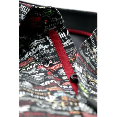 DANIEL BESSI Koszula męska fb091 zespoły muzyczne, czarna, rock, metal i inne | Sklep GriShop.eu | Koszule