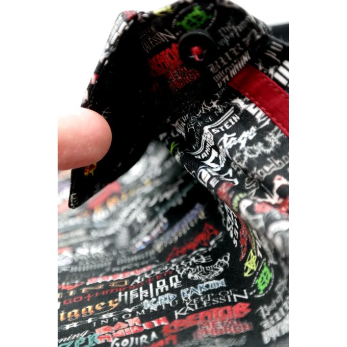 DANIEL BESSI Koszula męska fb091 zespoły muzyczne, czarna, rock, metal i inne | Sklep GriShop.eu | Koszule