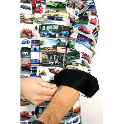 DANIEL BESSI Koszula męska fb028 super AUTA, samochody, kolorowa | Sklep GriShop.eu | Koszule