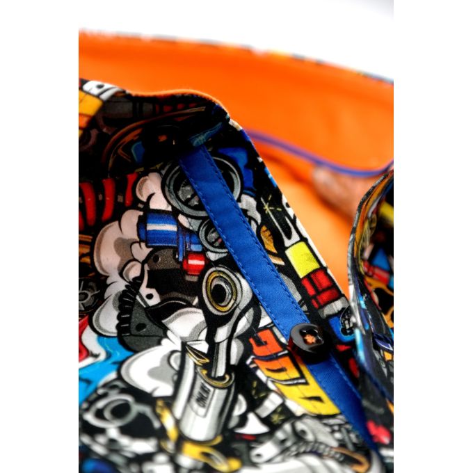 DANIEL BESSI Koszula męska fb070 mechanik, kolorowa, tuning, motoryzacja, części samochodowe | Sklep GriShop.eu | Koszule