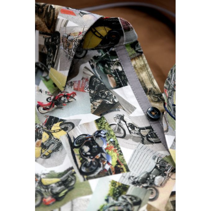 DANIEL BESSI Koszula męska fb077 kolorowa, MOTORY, zdjęcia | Sklep GriShop.eu | Koszule