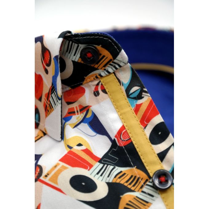 DANIEL BESSI Koszula męska fb037 kolorowa, MUZYCZNA, organy i inne | Sklep GriShop.eu | Koszule