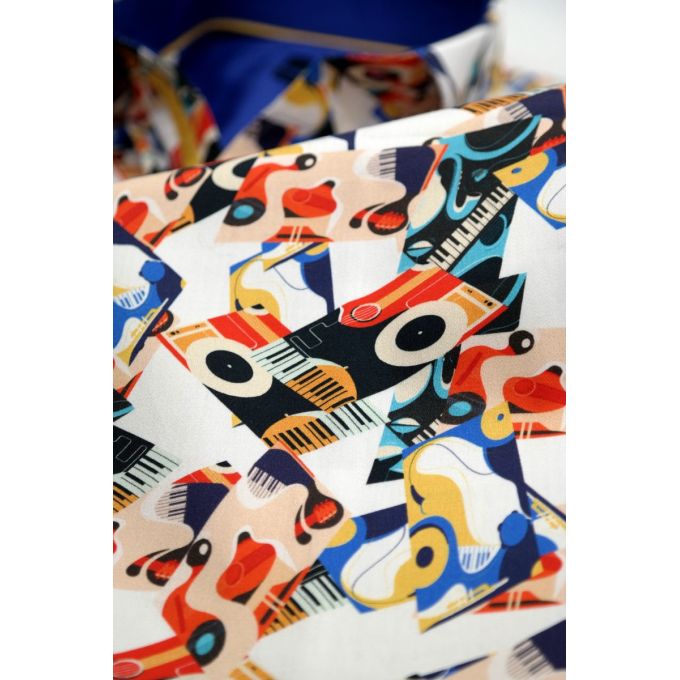 DANIEL BESSI Koszula męska fb037 kolorowa, MUZYCZNA, organy i inne | Sklep GriShop.eu | Koszule