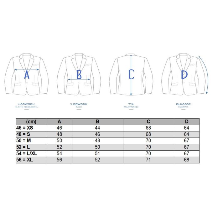 MACKTEN Marynarka męska C4 elegancka, srebrna, imprezowa, eksluzywna | Sklep GriShop.eu | Marynarki