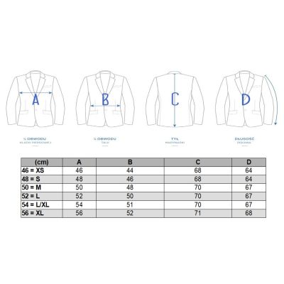 MACKTEN Marynarka męska C4 elegancka, srebrna, imprezowa, eksluzywna | Sklep GriShop.eu | Marynarki