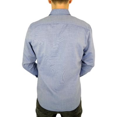 R2 AMSTERDAM Koszula męska 014 niebieska | Sklep GriShop.eu | Koszule