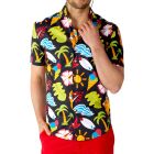OPPOSUITS Koszula męska krótki rękaw, kolorowa HAWAJSKA palmy, kwiaty | Sklep GriShop.eu | Koszule