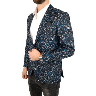 GIOVANNI PERA Marynarka męska D615 muzyczna, nauka, czarna, granatowa, sportowa, abc | Sklep GriShop.eu | Marynarki