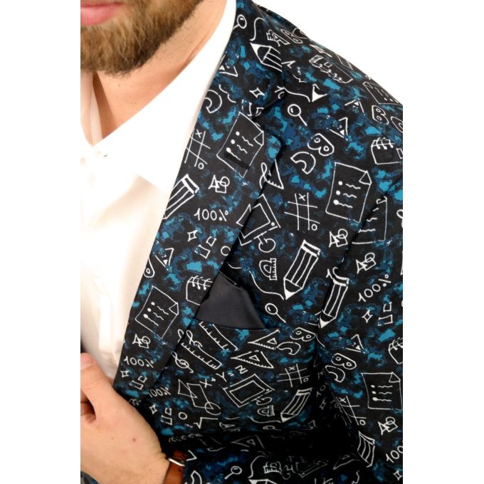 GIOVANNI PERA Marynarka męska D615 muzyczna, nauka, czarna, granatowa, sportowa, abc | Sklep GriShop.eu | Marynarki