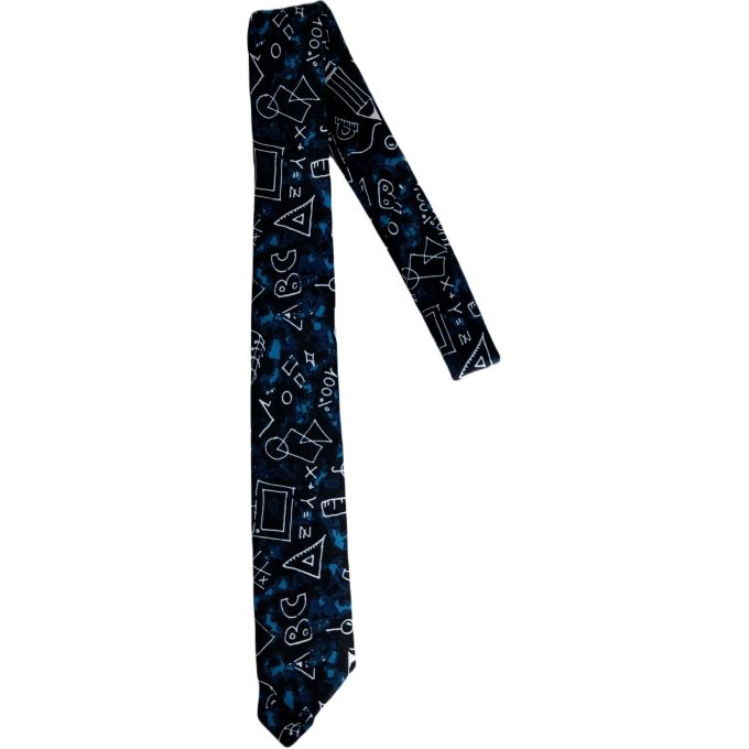 GIOVANNI PERA elegancki krawat D615 Muzyczny, Nuka, Czarny, Granatowy, Sportowy, Abc | Sklep GriShop.eu | Krawaty